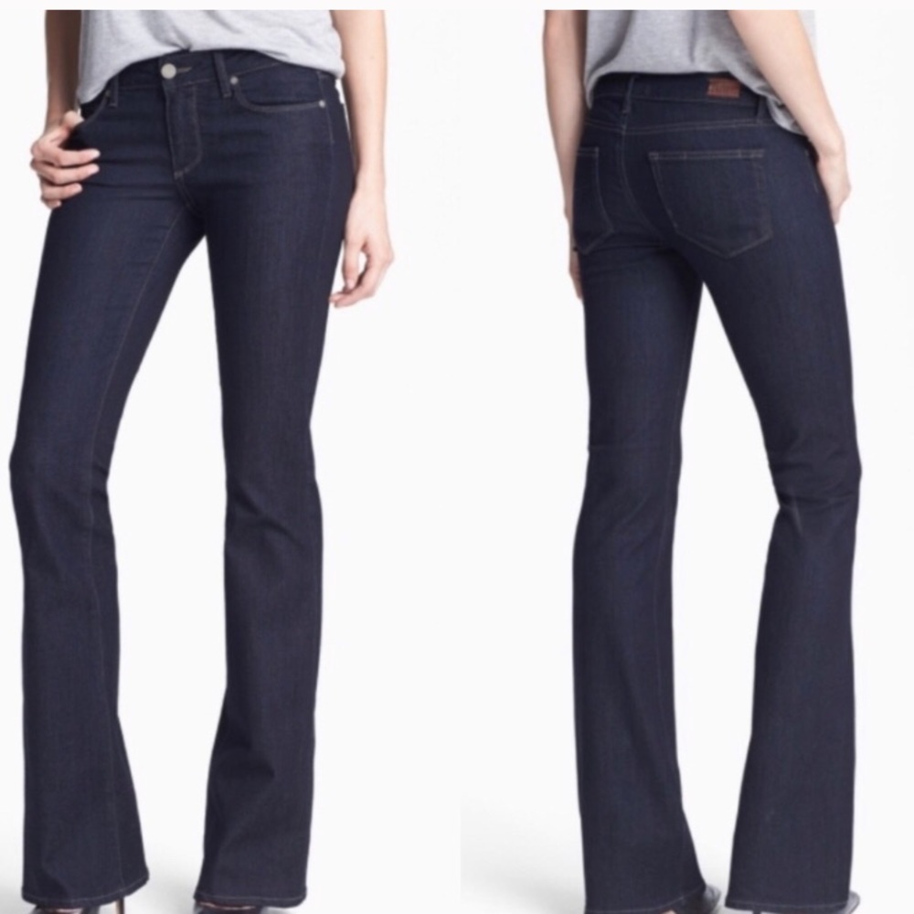 Paige Skyline Bootcut Stretch Denim